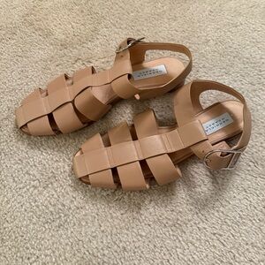 Gabriela Hearst Tan Leather Sandals - style Lynn